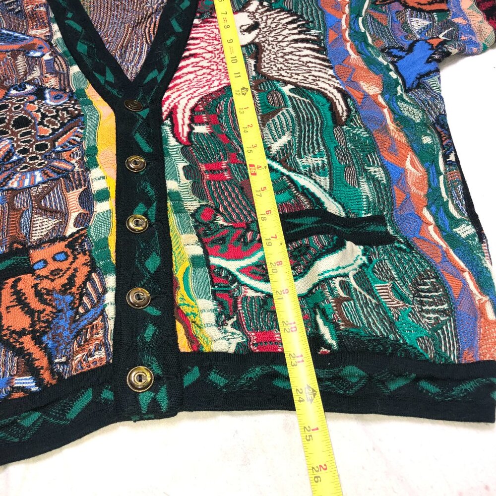 coogi cardigan rare animal patterns - Picture 6 of 9